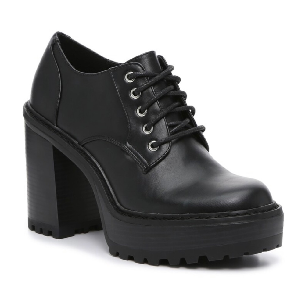 Madden Girl Keeper Platform Bootie size 10 black NWT never worn in box!